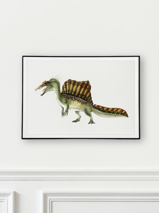 Plesiosaurus, original watercolour art