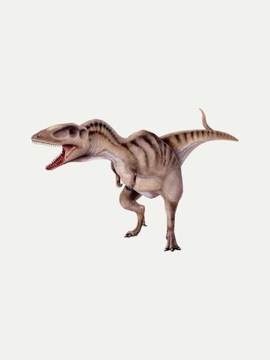 Carcharadonotosaurus, original watercolor art